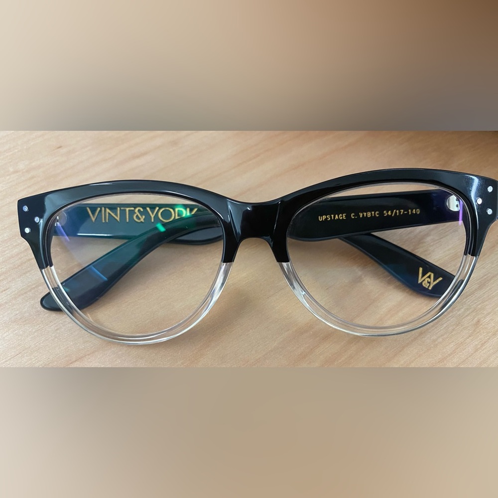 Vint & York upstage prescription glasses - new